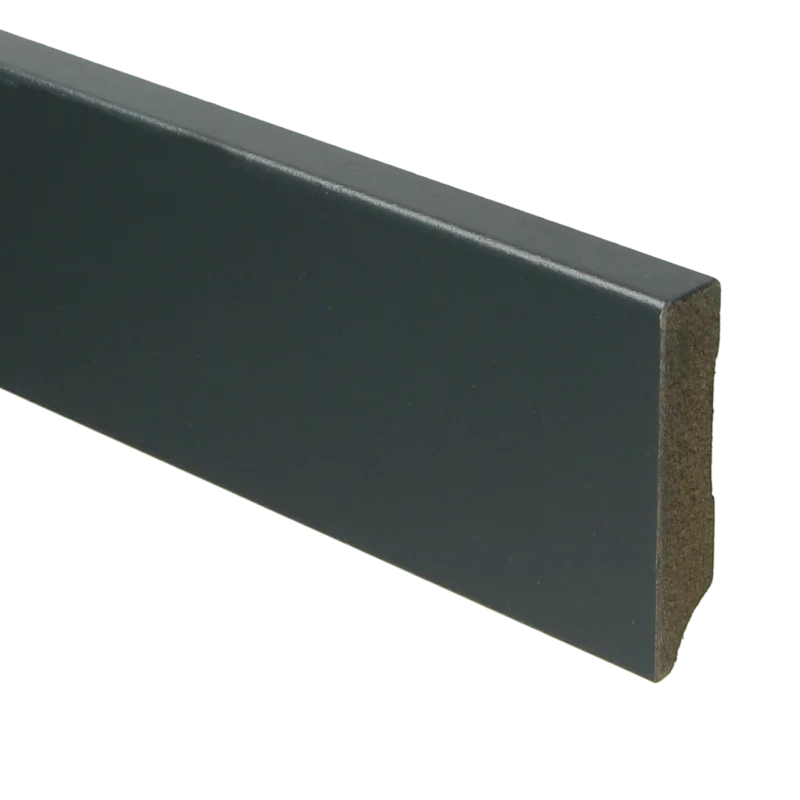 Lage Kosten MDF Moderne Plint 70x15 RAL 7016 Antracietgrijs 15957